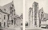 CÔTE- D'OR. Dijon. Palais de Justice; Dijon. Èglise Saint- Jean 1900 old print