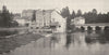 AUBE. Les Bords de la Seine a Bar- sur- seine 1900 old antique print picture