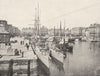 SEINE- MARITIME. Le Havre. Bassin du Commerce 1900 old antique print picture