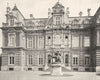MARNE. Épernay. Façade du Chateau Perrier 1900 old antique print picture
