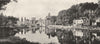 SEINE- ET- MARNE. Moret. Vue Sur le Loing 1900 old antique print picture