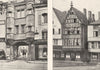 MARNE. Reims. Cour du Chapitre; Maison ancienne, place du Marché 1900 print