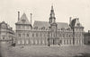 MARNE. Hôtel de Ville de Reims 1900 old antique vintage print picture
