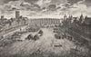 PARIS. Paris. Le pont- au- change, Au XVIIe Siècle 1900 old antique print