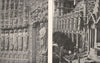 PARIS. Notre- dame. Statues porche Cent. Contreforts Notre- dame 1900 print