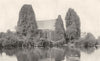 CALVADOS. Église de Cricqueboeuf 1900 old antique vintage print picture