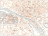 SEINE- MARITIME. Rouen (1)  1900 old antique vintage map plan chart