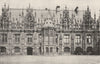 SEINE- MARITIME. Rouen. Palais de Justice, Façade sur la cour 1900 old print