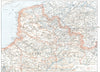 FRANCE. Nord de la France 1900 old antique vintage map plan chart