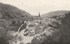 VOSGES. Vue Générale de Plombières 1900 old antique vintage print picture