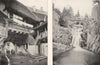 VOSGES. Cour D'auberge, a Scherwiller; Saut de la Cuve, Près Remiremont 1900