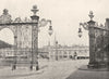 MEURTHE- ET- MOSELLE. Nancy. Place Stanislas et Grilles de Jean Lamour 1900