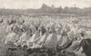 ALGERIA. Priére Clôturant le Ramadan 1900 old antique vintage print picture