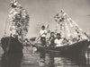 BRAZIL. Rio de Janeiro. Le Lac Rodrigo de Freitas 1951 old vintage print