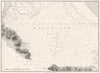 MEXICO. Sea chart of Magdalena Bay 1881 old antique vintage map plan