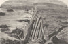 AFRICA. Africa.  (The Victoria falls the river zambesi, Birds- Eye)  1880