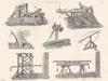 MILITARIA. Artillery (1)  1880 old antique vintage print picture