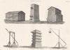 MILITARIA. Artillery (2)  1880 old antique vintage print picture