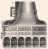 MANUFACTURING. Boiler 1880 old antique vintage print picture