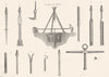ENGINEERING. Boring; Boring for water 1880 old antique vintage print picture