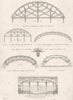 BRIDGES. coldstream conon Neuilly Waterloo London Bridge 1880 print
