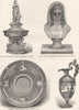 CERAMIC ARTS. Porcelain Vase, Minton; Raphaelesque; Royal works, Worcester 1880