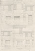 BUILDINGS. Civil Architecture; Doric Order. No. 3 1880 old antique print
