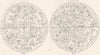 ASTRONOMY. Constellations; Northern Hemisphere; Northern Hemisphere 1880 map