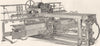 TEXTILES. Cotton Spinning; Platt's self- acting mule 1880 old antique print