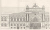 EXHIBITIONS. French Paris exhibition of 1855. 1880 old antique print picture