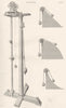 SCIENCE. Force (2)  1880 old antique vintage print picture