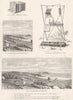 PHOTOGRAPHY. Ross Universal Camera; Panoramic Ordinary angle photograph 1880
