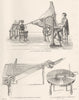 PRINTING. Type composing and distributing Machines; Mitchell's; Young's 1880