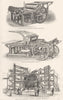 PRINTING.Single-cylinder Jobbing Machine;Steam Lithographic;Hoes American 1880