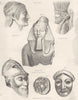 SCULPTURE OLD. Aeginetan; Persepolitan; Memnon; Selinuntine temple; W 1880