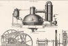 SUGAR. Vacuum pan; - Non- Condensing vertical Engine- cane crushing mill 1880