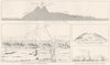 VOLCANOES. Jorullo Malpays Mexico; Vandama Isle Gran Canaria; Cone Barren 1880