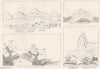 HILLS.Volcano;Trachytic Clermont Auvergne puy chopine;Crich Matlock;Fafsa 1880