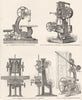 WOOD MACHINERY. Greenwood Batley band saw; Kinder, Worssam, Powis Mortising 1880