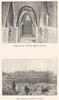 NIGERIA. Interior of Native Emir's Palace; The Emir of Kano's Palace 1904