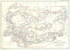 NIGERIA. Sketch map of Northern Nigeria 1904 old antique plan chart