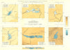 SCOTLAND LOCHS. Loch Loch, Bhac, Con, Tilt, Moraig, Nan Eun. RGS 1904 old map