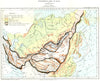 ASIA. Orographical map of Asia. RGS 1904 old antique vintage plan chart
