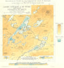 SCOTTISH LOCHS. Lochs Cròcach & An Tuirc (Roe Basin) . RGS 1904 old map