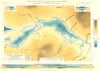 SCOTTISH LOCHS. Loch Lurgain. RGS 1904 old antique vintage map plan chart