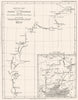 CHINA. Route Beijing Tsitsihar; Russell. Hicks Beach; Gulf Pechili. RGS 1904 map