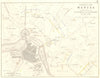 SIEGE OF MANTUA. ST GEORGE & LA FAVOURITE. 15 Sept 1796. Italy 1848 old map