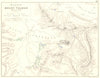 BATTLE OF MOUNT TABOR.16 April 1799.French Revolutionary Wars.Palestine 1848 map