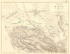 BATTLE OF NOVI. 15 August 1799. Pozzolo Formigaro. Italy 1848 old antique map