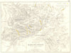 BATTLE OF HOHENLINDEN. 3rd December 1800 - sheet 2. Germany 1848 old map